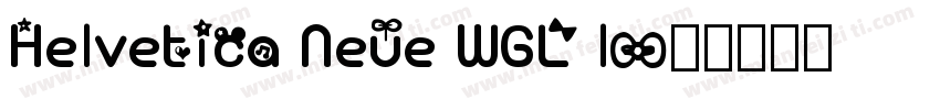 Helvetica Neue WGL I字体转换